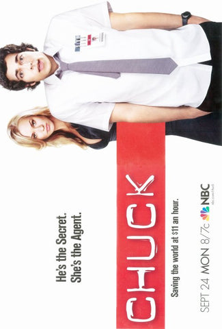 Chuck (TV) 11 x 17 TV Poster - Style B