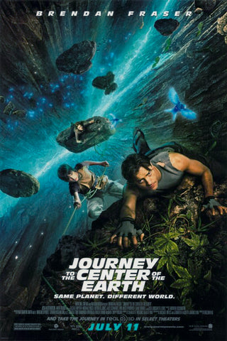 Journey to the Center of the Earth 27 x 40 Movie Poster - Style B