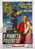 Forbidden Planet 27 x 40 Movie Poster - Italian Style B