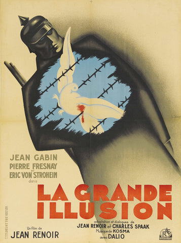 Grande Illusion 27 x 40 Movie Poster - French Style F