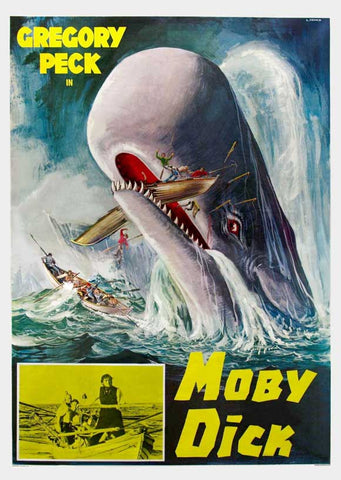 Moby Dick 11 x 17 Movie Poster - Style E