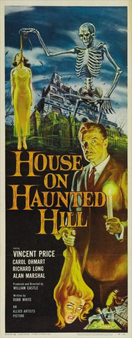 House On Haunted Hill 14 x 36 Movie Poster - Insert Style A