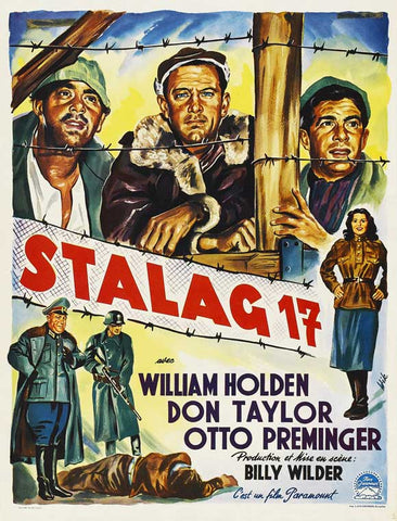 Stalag 17 27 x 40 Movie Poster - Style B