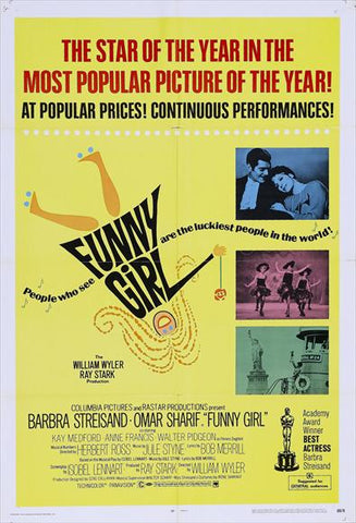 Funny Girl 27 x 40 Movie Poster - Style A