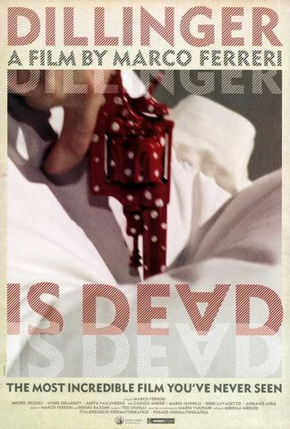 Dillinger Is Dead 27 x 40 Movie Poster - Style A
