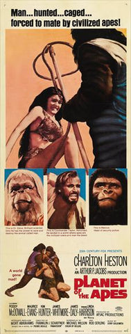 Planet of the Apes 14 x 36 Movie Poster - Insert Style A