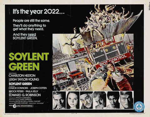 Soylent Green 30 x 40 Movie Poster UK - Style A