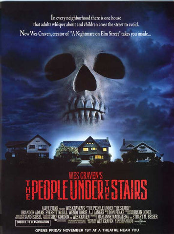 The People Under the Stairs 27 x 40 Movie Poster - Style B