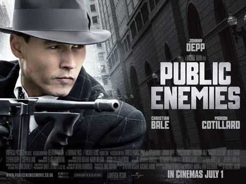 Public Enemies 30 x 40 Movie Poster UK - Style A