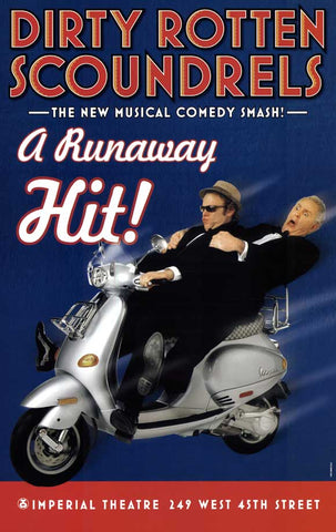 Dirty Rotten Scoundrels (Broadway) 11 x 17 Poster - Style A