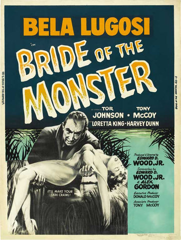 Bride of the Monster 27 x 40 Movie Poster - Style C