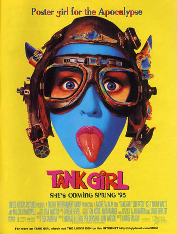 Tank Girl 27 x 40 Movie Poster - Style C
