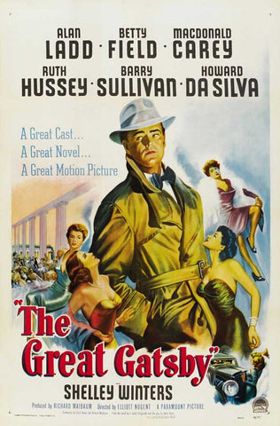 The Great Gatsby 27 x 40 Movie Poster - Style B