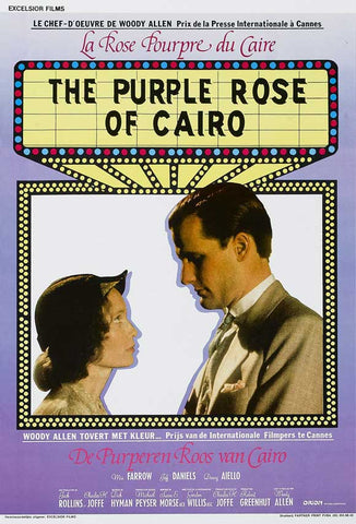 The Purple Rose of Cairo 27 x 40 Movie Poster - Belgian Style A