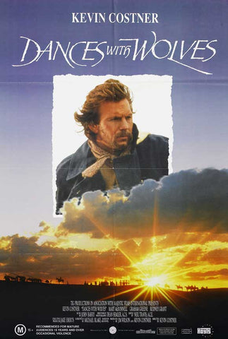 Dances With Wolves 27 x 40 Movie Poster - Australian Style A
