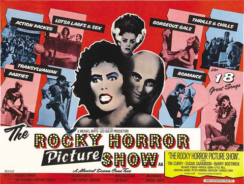 The Rocky Horror Picture Show 30 x 40 Movie Poster UK - Style A