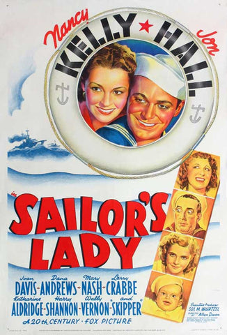 Sailor's Lady 27 x 40 Movie Poster - Style A
