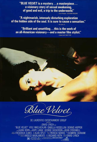 Blue Velvet 27 x 40 Movie Poster - Style E
