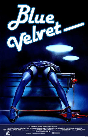Blue Velvet 27 x 40 Movie Poster - Style F