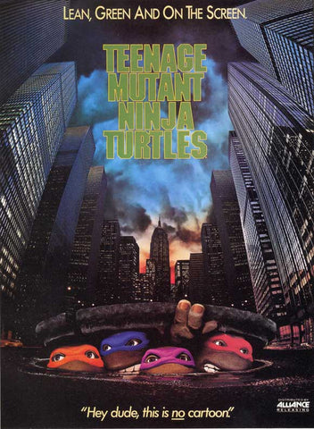 Teenage Mutant Ninja Turtles 27 x 40 Movie Poster - Style B
