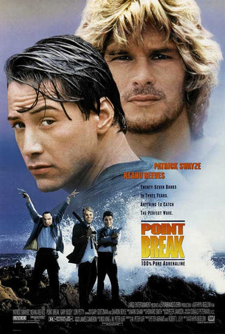 Point Break 27 x 40 Movie Poster - Style C
