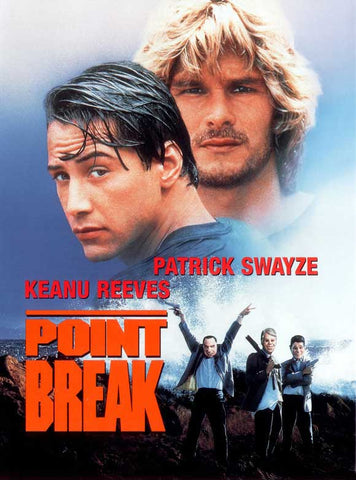 Point Break 27 x 40 Movie Poster - Style D