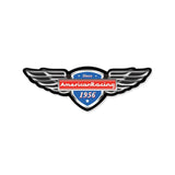 Wings Metal Sign Wall Decor 26 x 9