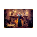 Candlelight Metal Sign Wall Decor 18 x 12