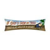 Idiots Orchard Metal Sign Wall Decor 27 x 8