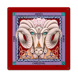 Aries Metal Sign Wall Decor 18 x 18