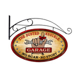 Busted Knuckle Garage Metal Sign Wall Decor 24 x 14