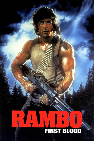 Rambo: First Blood  11 x 17 Movie Poster - Style G