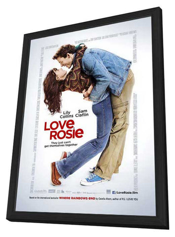 Love, Rosie 11 x 17 Movie Poster - Style B - in Deluxe Aluminum Frame