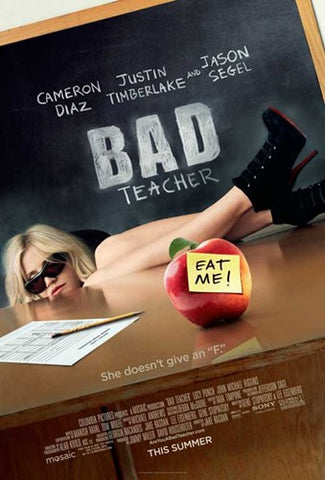 Bad Teacher Movie Poster Print
