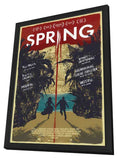 Spring 11 x 17 Movie Poster - Style A - in Deluxe Aluminum Frame