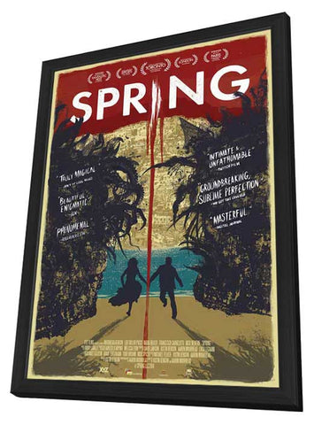 Spring 11 x 17 Movie Poster - Style A - in Deluxe Aluminum Frame