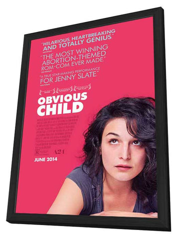 Obvious Child 11 x 17 Movie Poster - Style A - in Deluxe Aluminum Frame