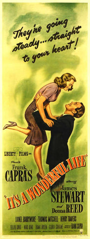 It's a Wonderful Life 14 x 36 Movie Poster - Insert Style A