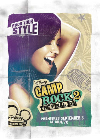 Camp Rock: The Final Jam (TV) 11 x 17 Movie Poster - Style G