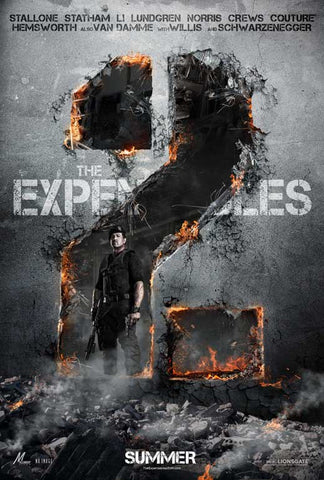The Expendables 2 27 x 40 Movie Poster - Style B