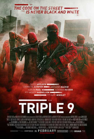 Triple 9 11 x 17 Movie Poster - Style C
