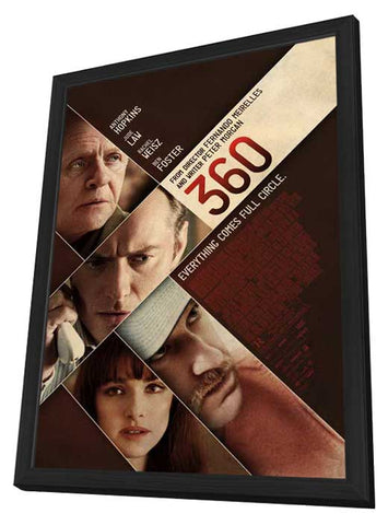 360 11 x 17 Movie Poster - Style A - in Deluxe Wood Frame
