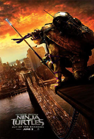 Teenage Mutant Ninja Turtles: Out of the Shadows 27 x 40 Movie Poster - Style A