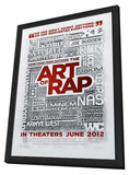 Something from Nothing: The Art of Rap 11 x 17 Movie Poster - Style A - in Deluxe Aluminum Frame