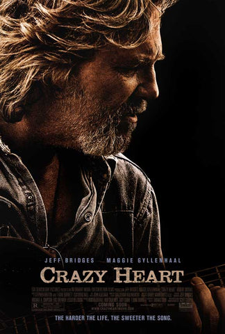 Crazy Heart 27 x 40 Movie Poster - Style B