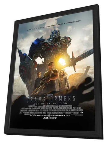 Tranformers: Age of Extinction 11 x 17 Movie Poster - Style C - in Deluxe Aluminum Frame