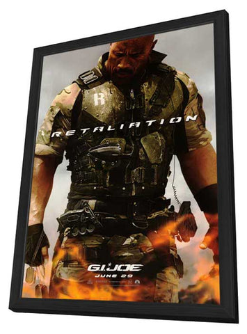 G.I. Joe: Retaliation 11 x 17 Movie Poster - Style A - in Deluxe Aluminum Frame