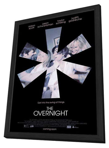 The Overnight 11 x 17 Movie Poster - Style A - in Deluxe Aluminum Frame
