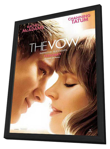 The Vow 11 x 17 Movie Poster - Style A - in Deluxe Aluminum Frame