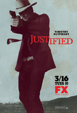 Justified 11 x 17 TV Poster - Style B